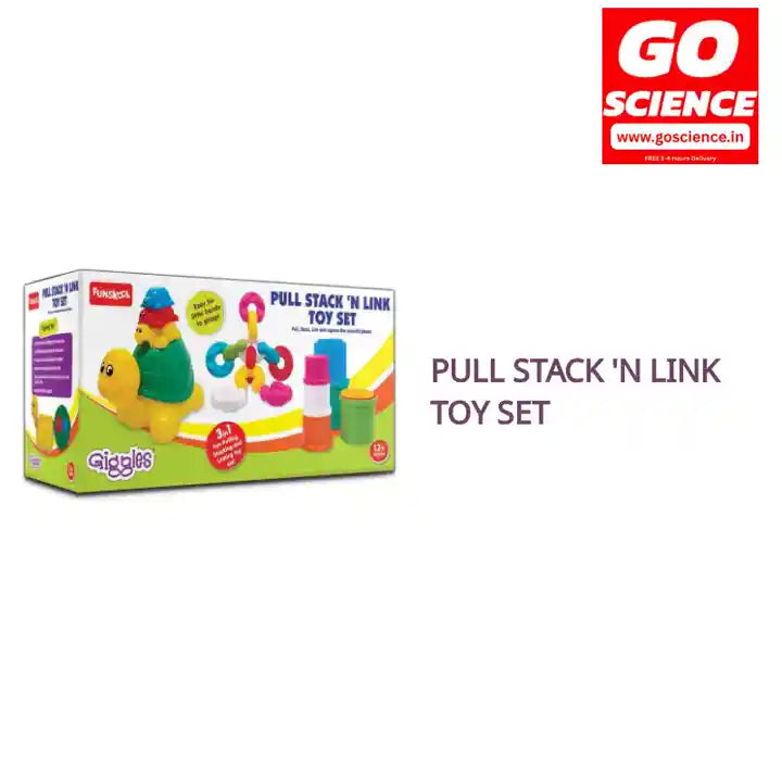 Pull Stack &#039;N Link Toy Set by@Outfy