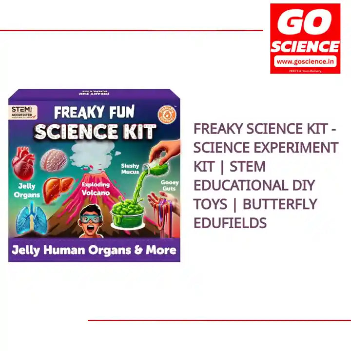 Freaky Science kit - Science Experiment Kit | STEM educational DIY Toys | Butterfly EduFields by@Outfy