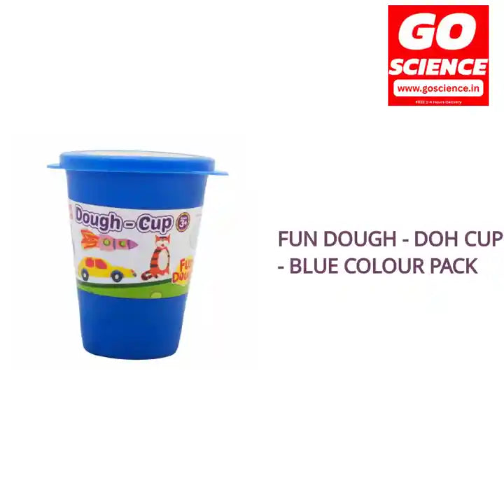 Fun Dough - Doh Cup - Blue Colour Pack by@Outfy