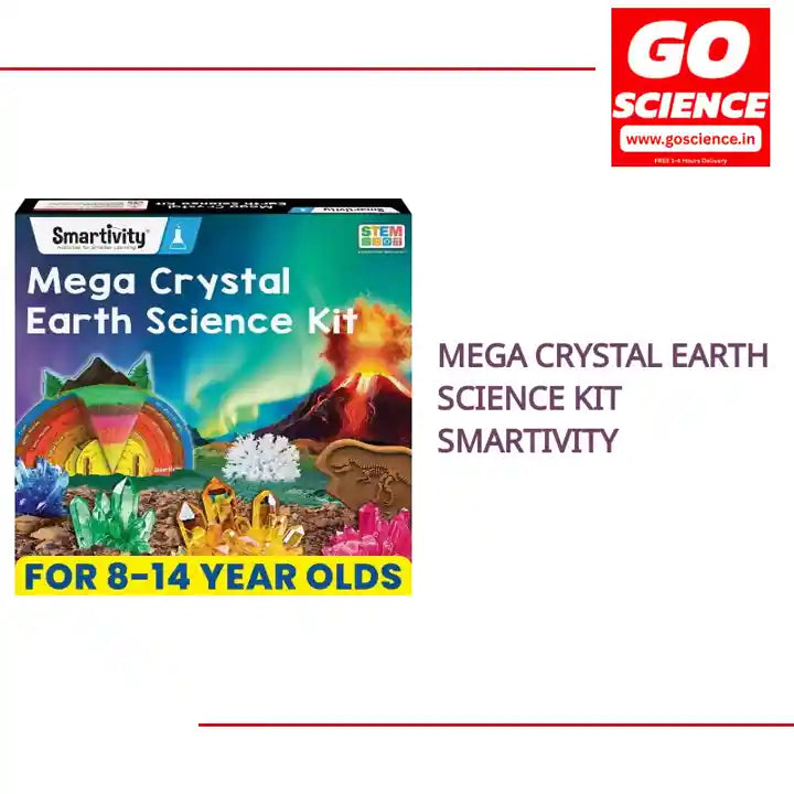 Mega Crystal Earth Science Kit Smartivity by@Outfy