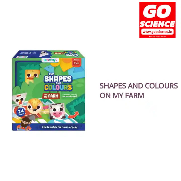 Shapes and Colours on My Farm by@Outfy