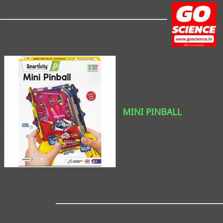 Smartivity Mini Pinball  Go Science Goods.