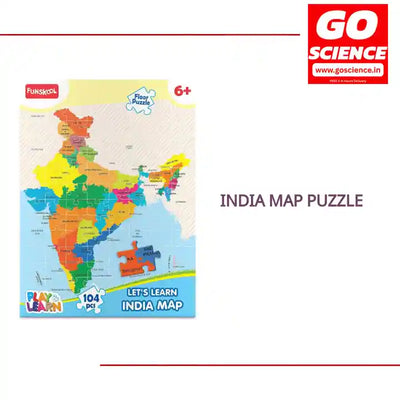 India Map Puzzle by@Outfy
