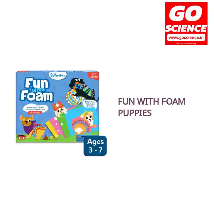 Fun with Foam Puppies by@Outfy