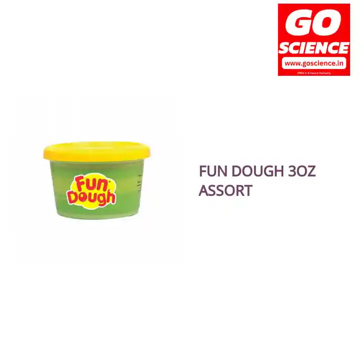 Fun Dough 3oz Assort by@Outfy