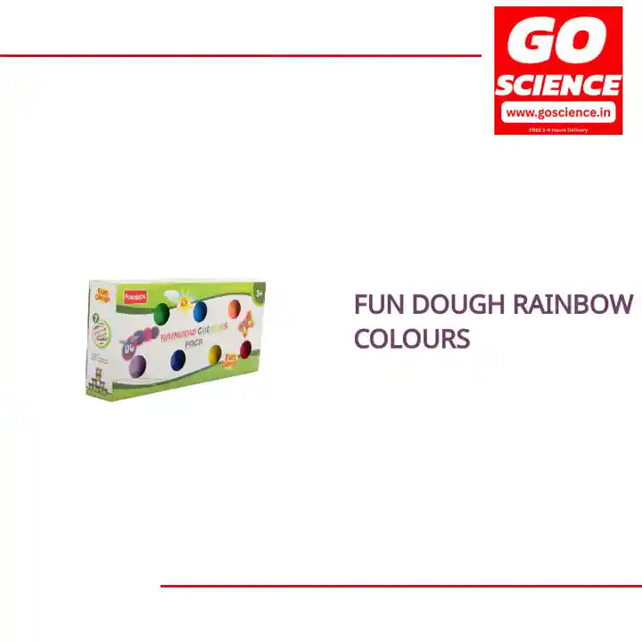 Fun Dough Rainbow Colours by@Outfy