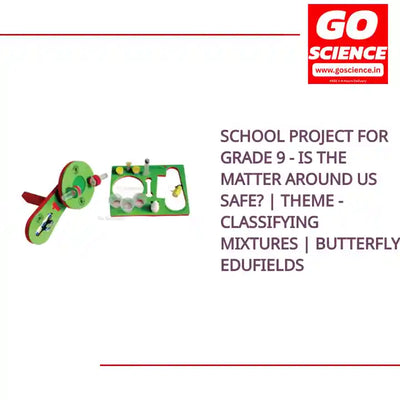 School Project for Grade 9 - Is the matter around us safe? | Theme - Classifying Mixtures | Butterfly Edufields by@Outfy