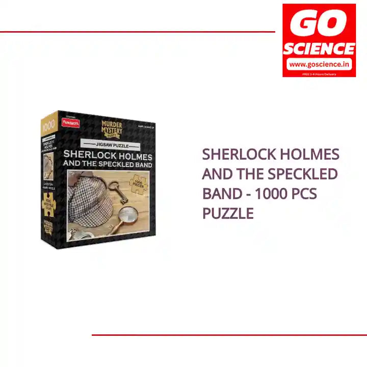 SHERLOCK HOLMES AND THE SPECKLED BAND - 1000 PCS PUZZLE by@Outfy
