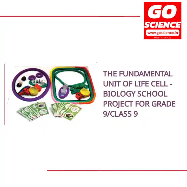 The Fundamental Unit of Life Cell - Biology School Project for Grade 9/Class 9 by@Outfy