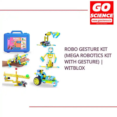 Robo Gesture Kit (Mega Robotics Kit with Gesture) | Witblox by@Outfy