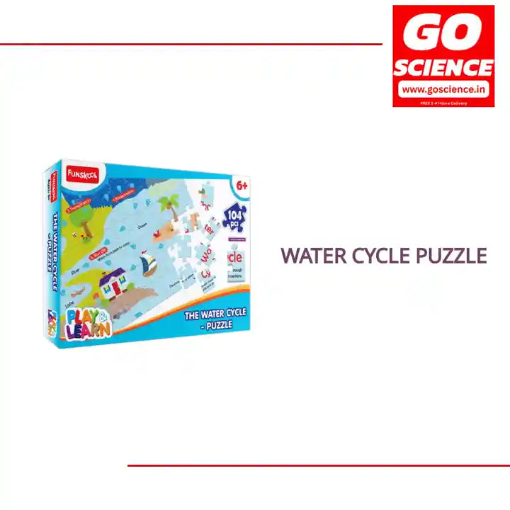 Water Cycle Puzzle by@Outfy