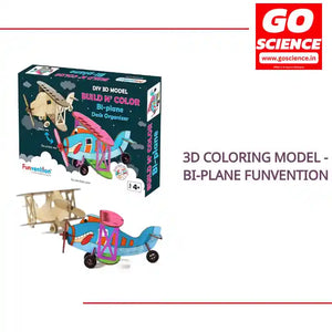 3D Coloring Model - Bi-Plane Funvention by@Outfy