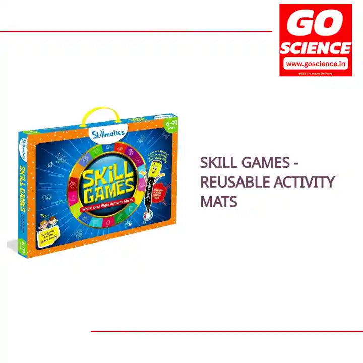 Skill Games - Reusable Activity Mats by@Outfy