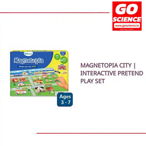 Magnetopia City | Interactive Pretend Play Set by@Outfy