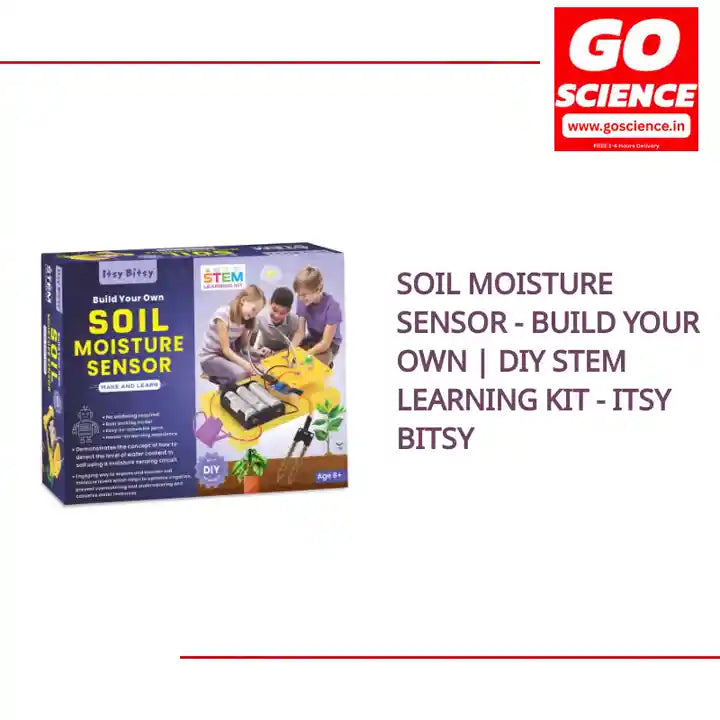 Soil Moisture Sensor - Build Your Own | DIY STEM Learning Kit - Itsy Bitsy at Go Science