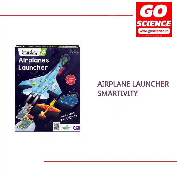 Smartivity Airplane Launcher Smartivity  Go Science Goods.