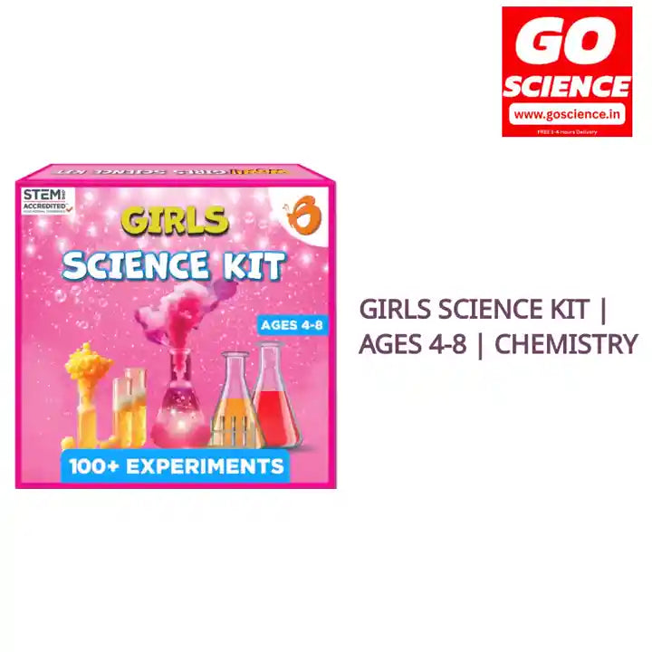 Girls Science Kit | Ages 4-8 | Chemistry by@Outfy