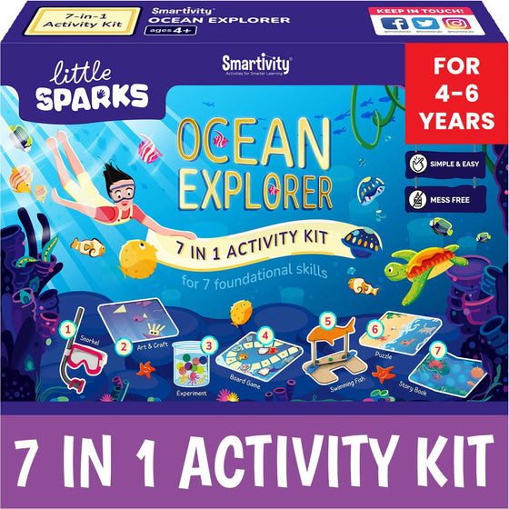 Smartivity Ocean Explorer  Go Science Explore Marine Ecosystem, Sea Life & Ocean Adventures Concepts.