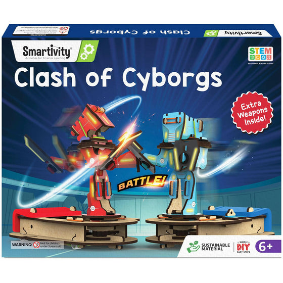 Smartivity Clash of Cyborgs  Go Science Robotics, Mechanics & Design Concepts.