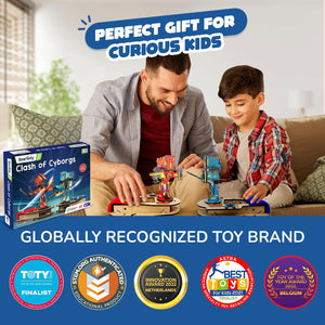 Smartivity Clash of Cyborgs  Go Science Robotics, Mechanics & Design Concepts.