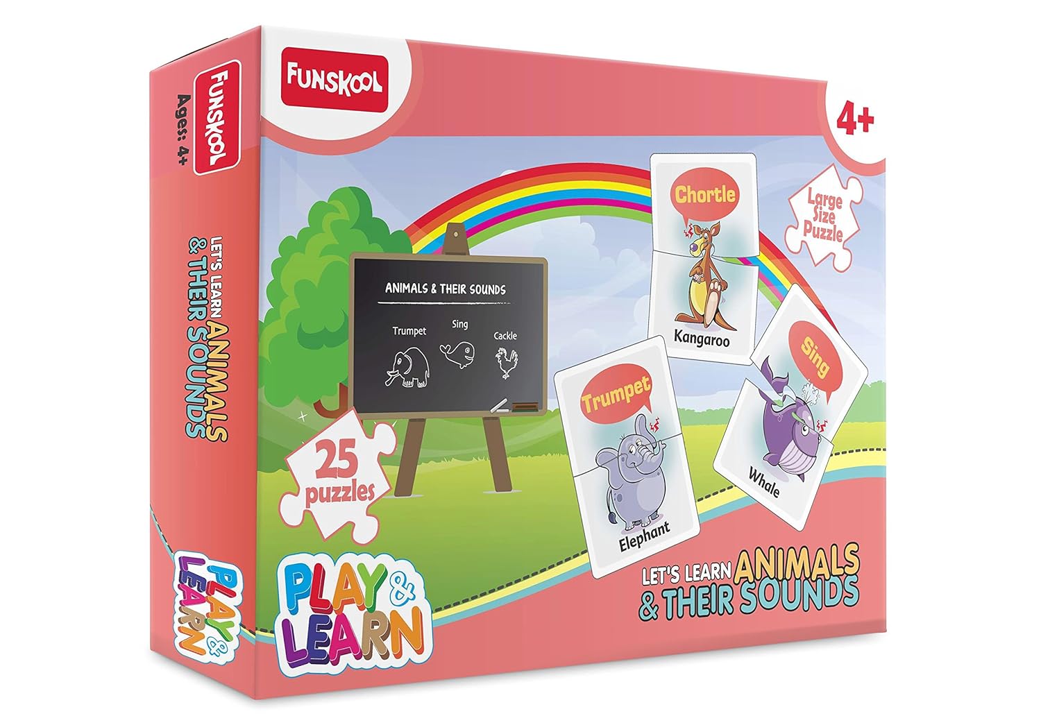 unskool Play and Learn Animals and Their Sounds Image 1